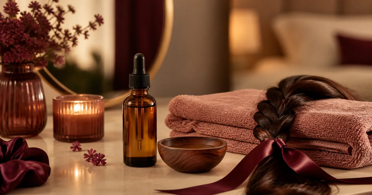 Editorial image for can you leave hair oil overnight?